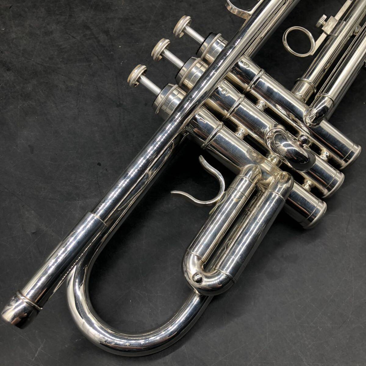 438 Heinrich トランペット IH02018 管楽器 金管楽器 吹奏楽器 音楽 演奏 ケース付 ハードケース付の画像5