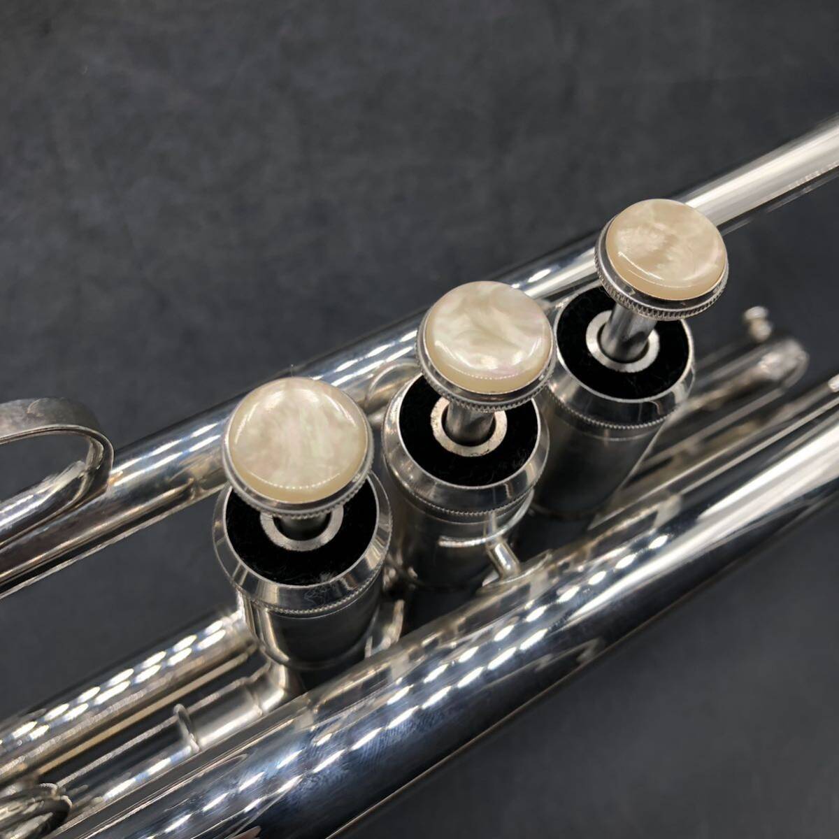 438 Heinrich トランペット IH02018 管楽器 金管楽器 吹奏楽器 音楽 演奏 ケース付 ハードケース付の画像8