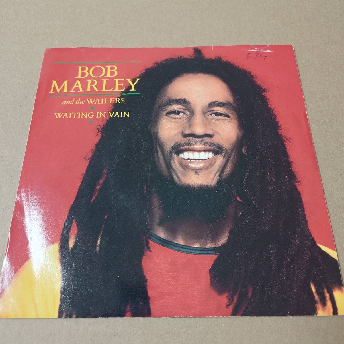 Bob Marley & The Wailers - Waiting In Vain / Blackman Redemption // Island Records 7inch / Roots_画像1