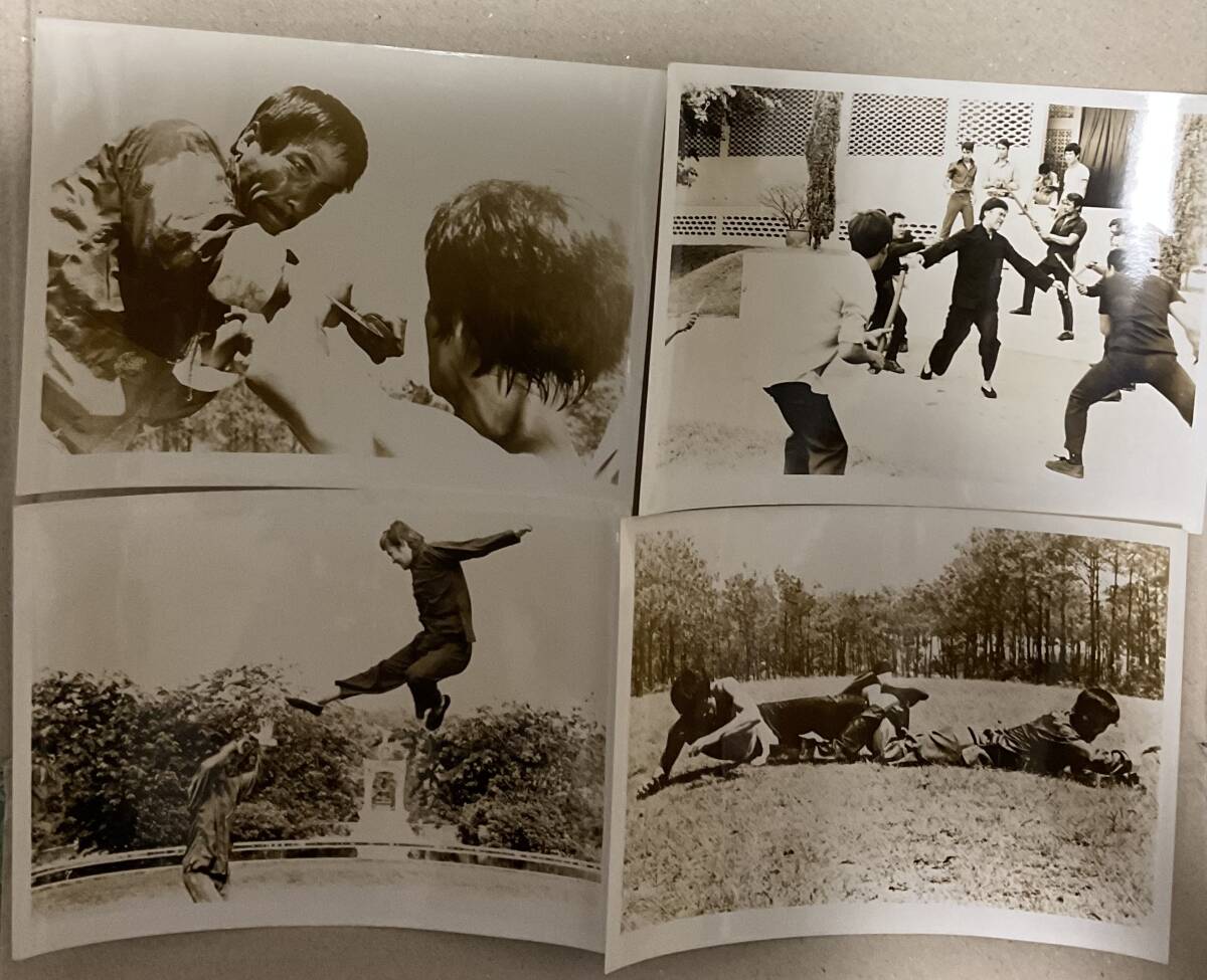 ブルース・リー「ドラゴン危機一発」キャビネ版場面写真（22枚）東宝東和配給1974年当時もの_画像6