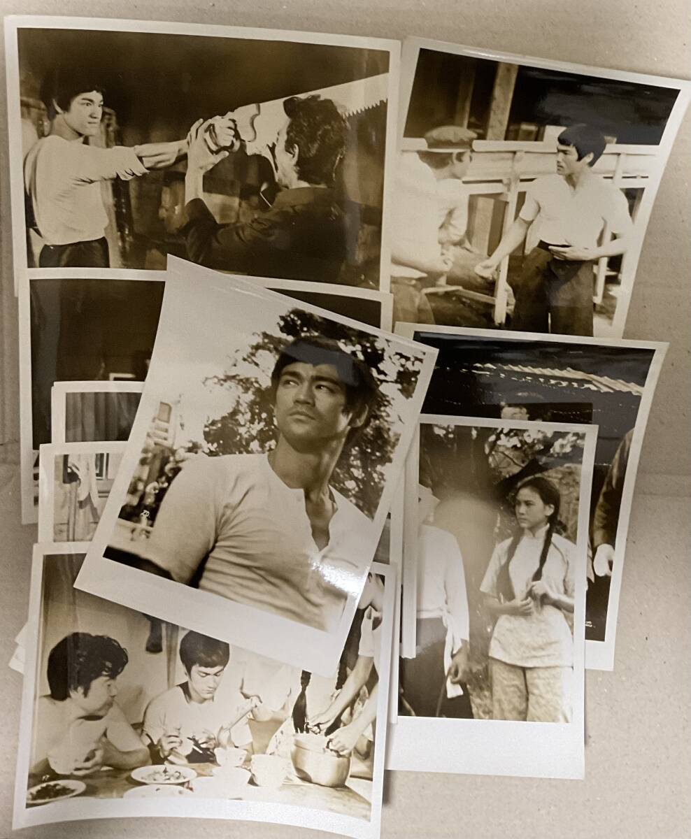 ブルース・リー「ドラゴン危機一発」キャビネ版場面写真（22枚）東宝東和配給1974年当時もの_画像1