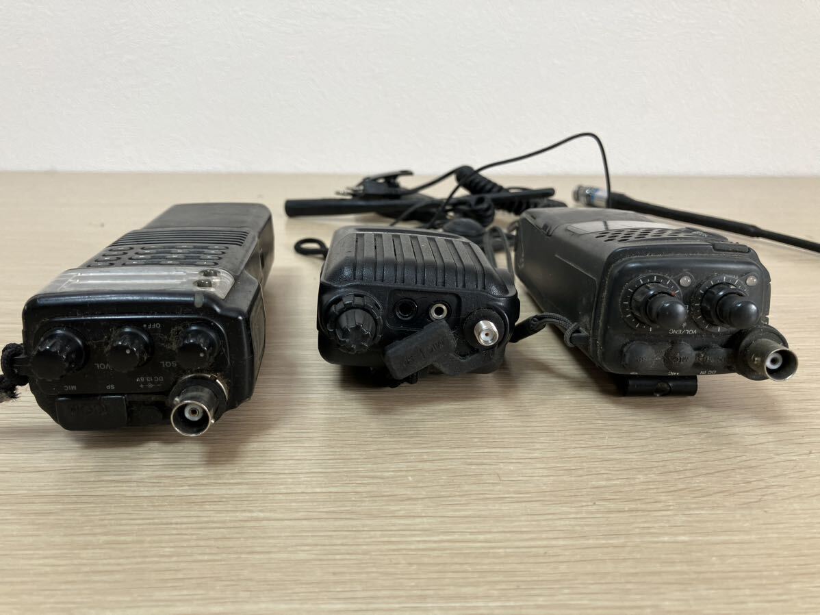 【ジャンク出品】ICOM IC-24とIC-S70 KENWOOD TH-78の3台まとめて【無線02】_画像8