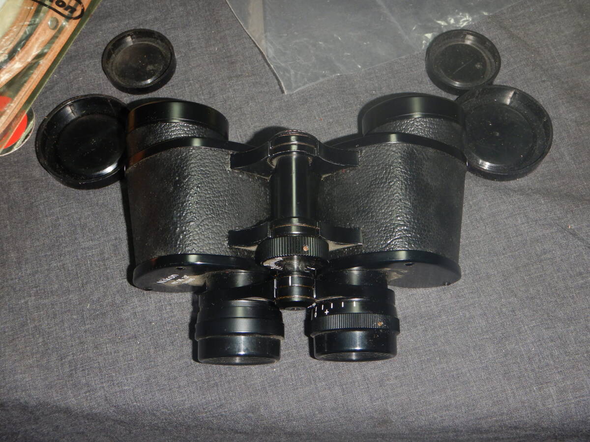 Nikon BINOCULARS 9×35A レザーケース 箱あり ニコン プリズム双眼鏡 双眼鏡 日本工学_画像6