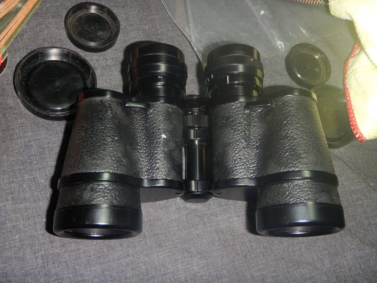 Nikon BINOCULARS 9×35A レザーケース 箱あり ニコン プリズム双眼鏡 双眼鏡 日本工学_画像7