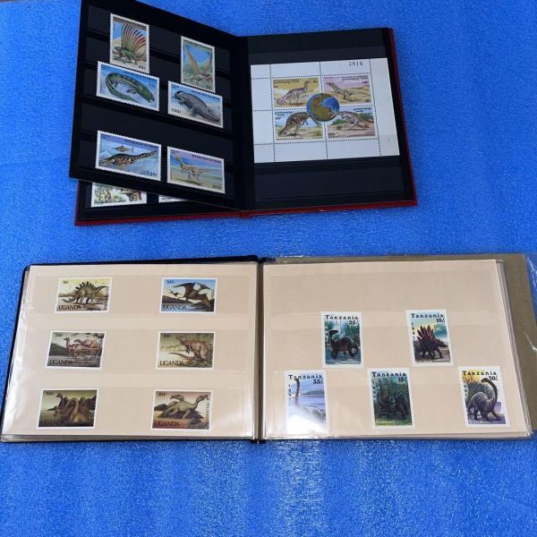 切手　使用済み　海外　世界切手　恐竜　stamp スタンプ　大量　まとめ売り　特殊切手　記念切手_画像2