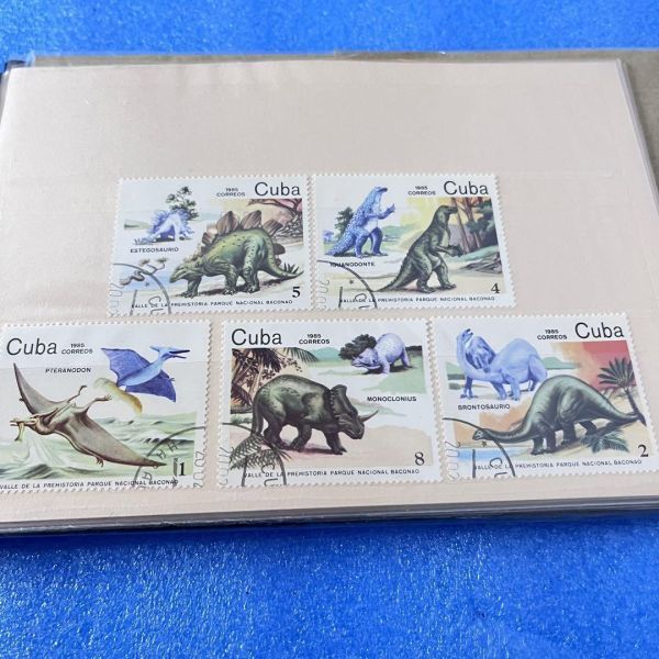 切手　使用済み　海外　世界切手　恐竜　stamp スタンプ　大量　まとめ売り　特殊切手　記念切手_画像6