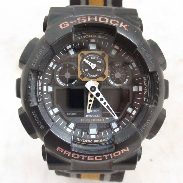 G-SHOCK PROTECTION　腕時計　アナログ/デジタル　MP-MGSA5-1 (TH)　レディース/メンズ　兼用　G-ショック　ブラック/イエロー_画像3