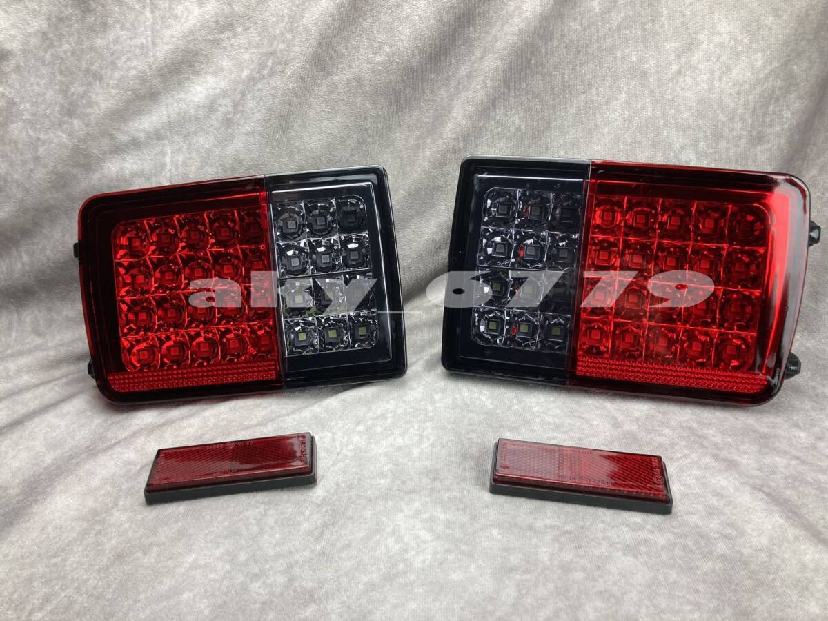 1 jpy ~! sequential DA64V DA17V Every Every van Scrum current . turn signal full LED tail smoked red left right set new goods B