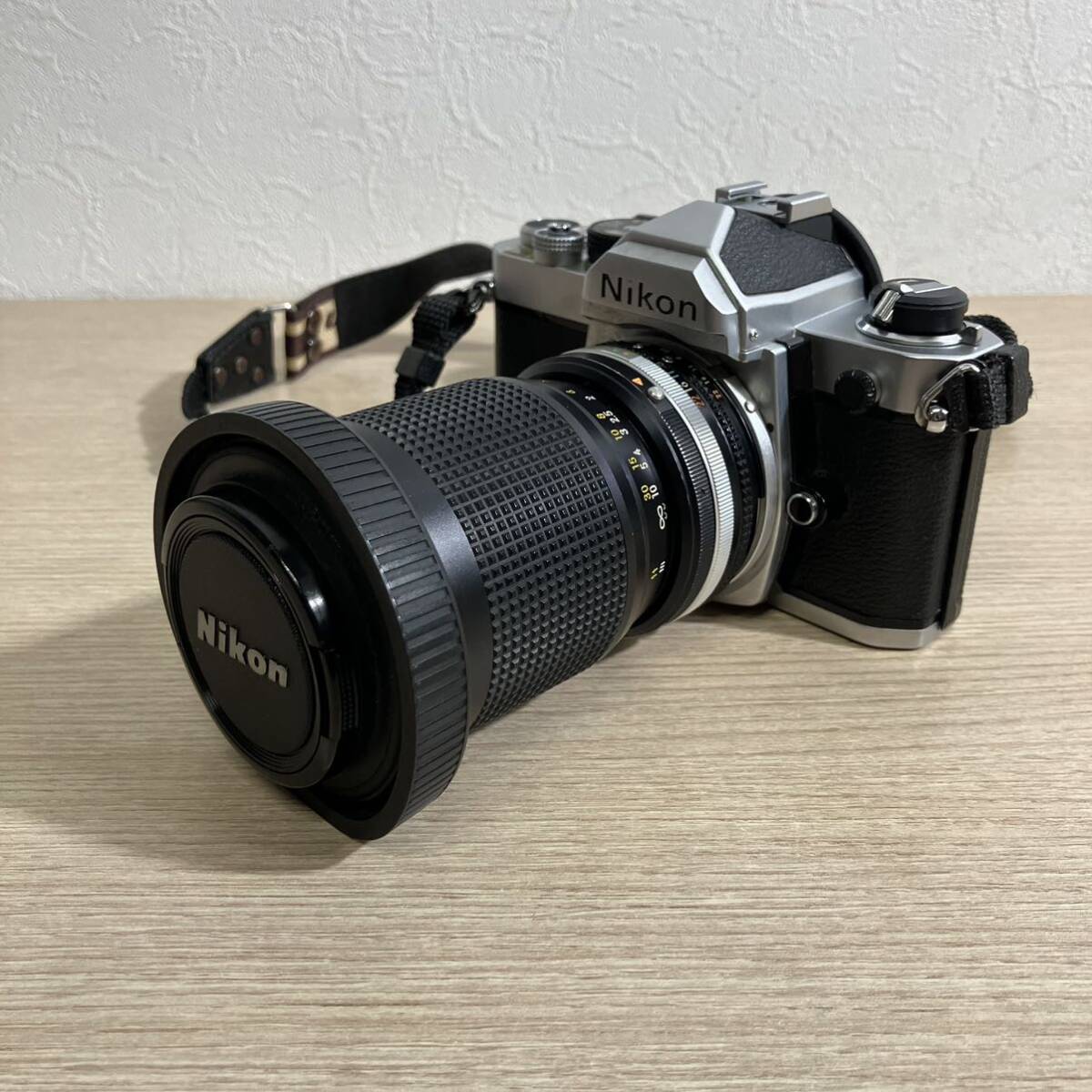 Nikon ニコン FM フィルムカメラ レンズ 一眼レフ 35〜105mm 1:3.5〜4.5 zoom NIKKOR_画像2