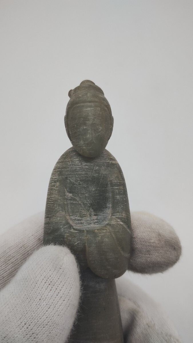 中国 置物 女 時代物 玉人 古物 清時代 人物 中国古美術 彫刻 玉器_画像4