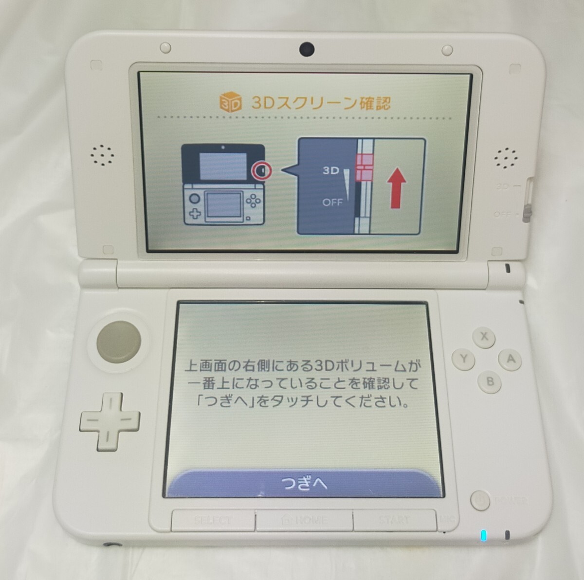 Nintendo ニンテンドー 任天堂 3DS LL SPR-001 どうぶつの森 3DSLL 本体のみ ゲーム機 現状品 難あり ☆_画像4