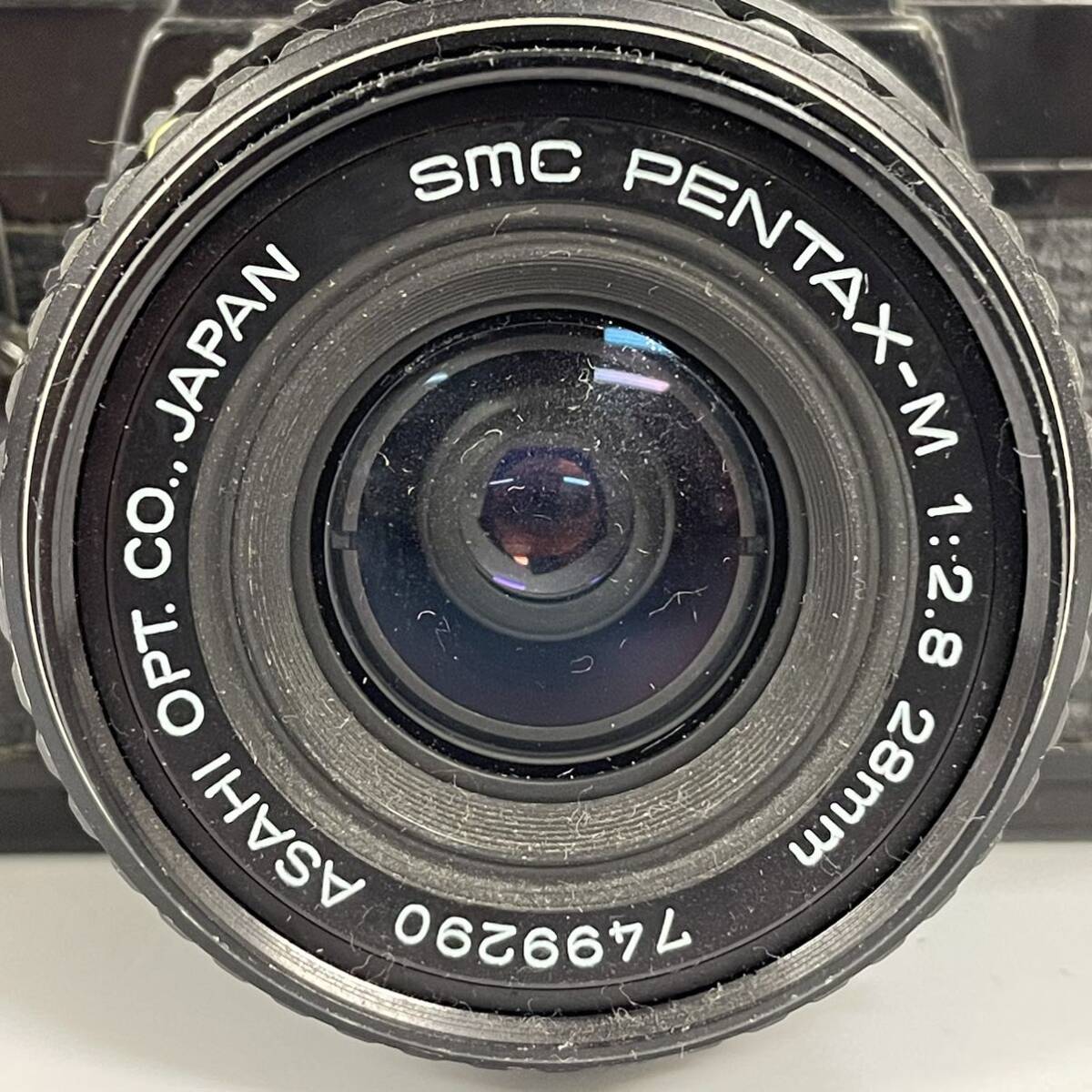 【3T74】1円スタート ASAHI PENTAX ME レンズ SMC PENTAX-M 1:2.8 28mm アサヒ ペンタックス フィルムカメラ 一眼レフカメラ_画像2