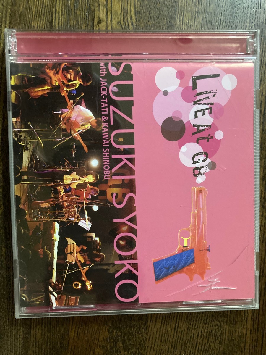 鈴木祥子●DVD+CD[SYOKO SUZUKI with JACK-TATI & KAWAI SHINOBU LIVE AT GB]●ライヴ,ジャック達,かわいしのぶ_画像1