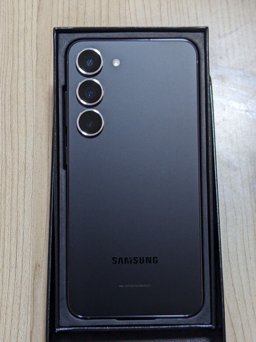 現状最終価格　Galaxy S23　SM-S911C　楽天モバイル版　ファントムブラック　美品