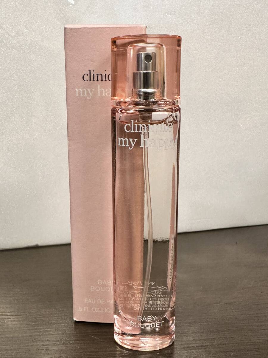 約9割以上 CLINIQUE - マイハッピー ベビー ブーケ EDP 15ml - myhappy. BABY BOUQUET クリニーク 激レア香水_画像1