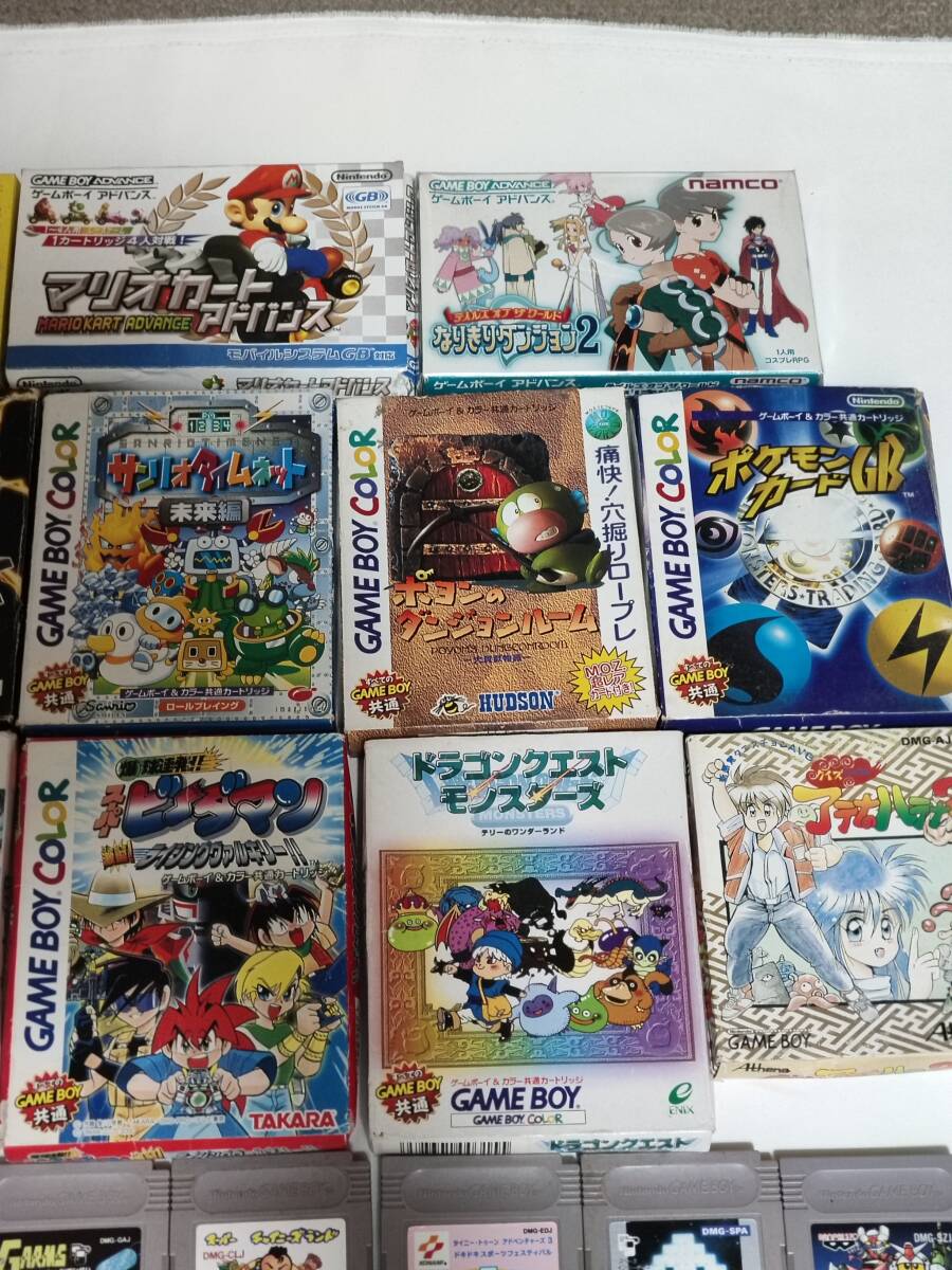 [ジャンク]GB,GBC,GBAソフト◆まとめ売り 51本◆送料無料◆動作未確認◆ゲームボーイ カラー アドバンス_画像3