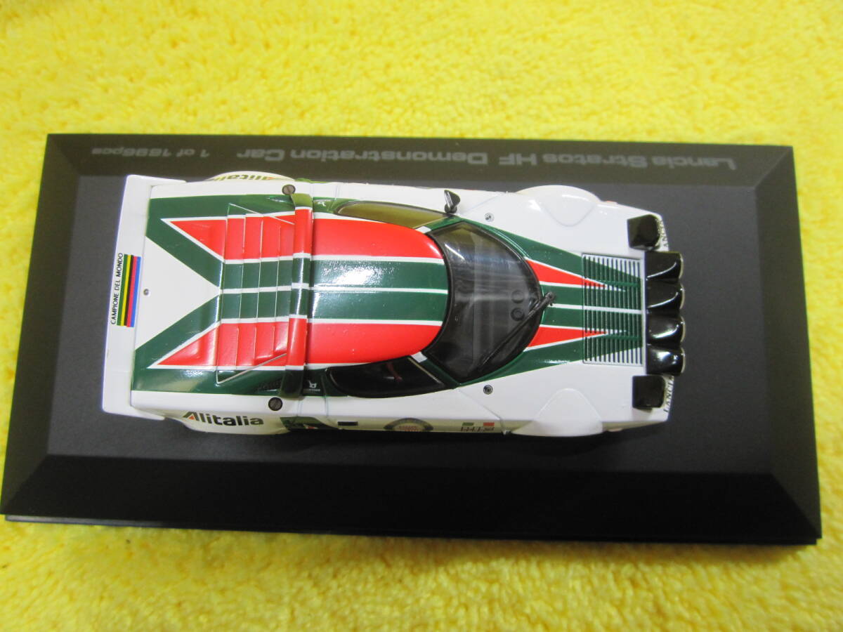 HPI 8049 1/43 Alitalia LANCIA STRATOS HF Demonstration Car（アリタリア ランチア ストラトス_画像10