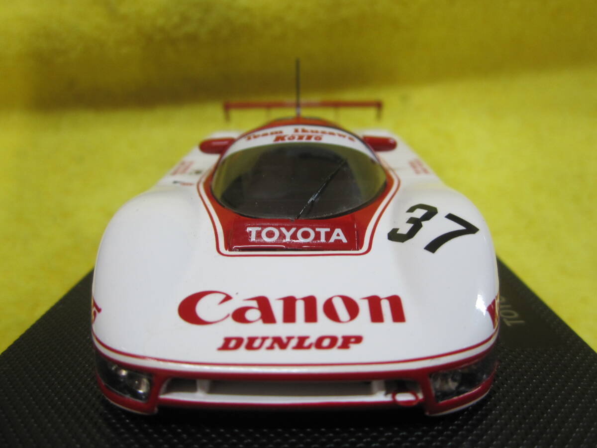 EBRRO RACING 45018 1/43 TOYOTA Ikuzawa 85C 1985 WEC Japan Fuji #37（トヨタ Canon_画像3