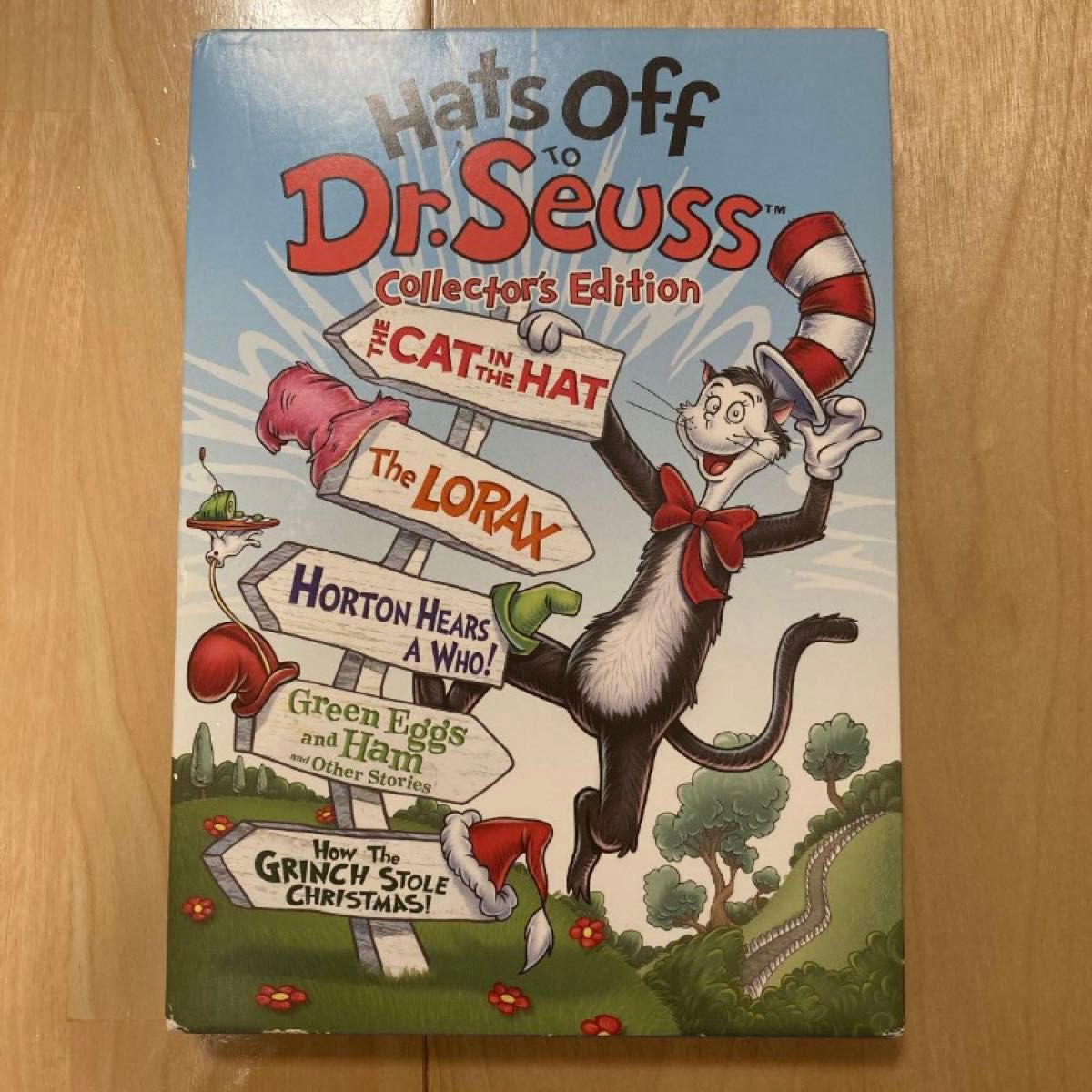 匿名配送　Dr.Seuss DVD5枚セット　5枚組　ドクタースース　英語アニメ　幼児英語　おうち英語　アニメ　絵本でも有名です！