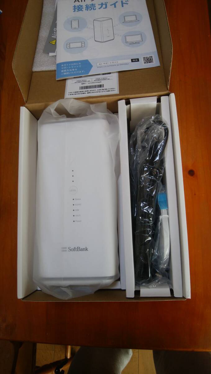 SOFTBANK AIR 5G ほぼ新品 付属品全部揃い WiFi 動作確認済_画像2