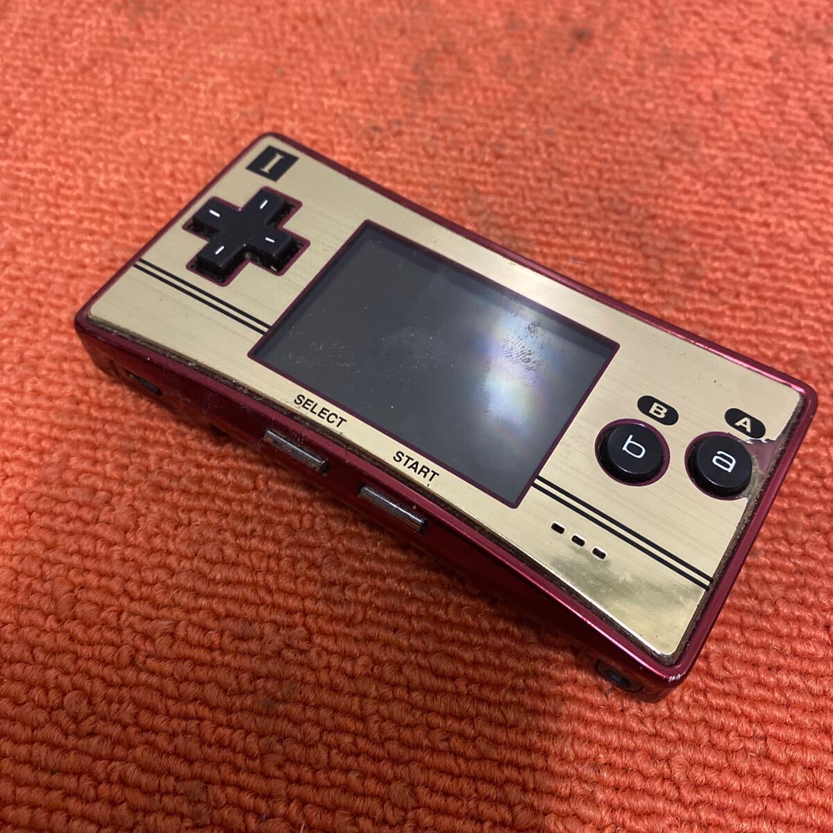 ゲームボーイミクロ Nintendo 任天堂 GAMEBOY micro OXY-001 ソフト付き 中古品の画像2