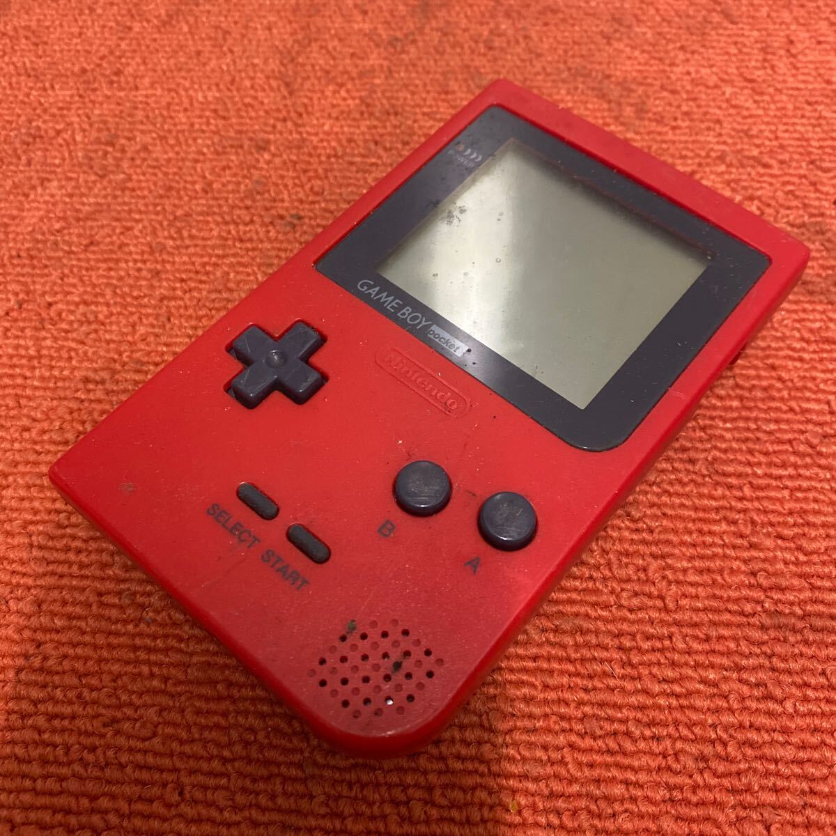 ゲームボーイポケット 本体 レッド MGB-001 GAMEBOY POCKET GBP Nintendo ニンテンドー 任天堂 中古品
