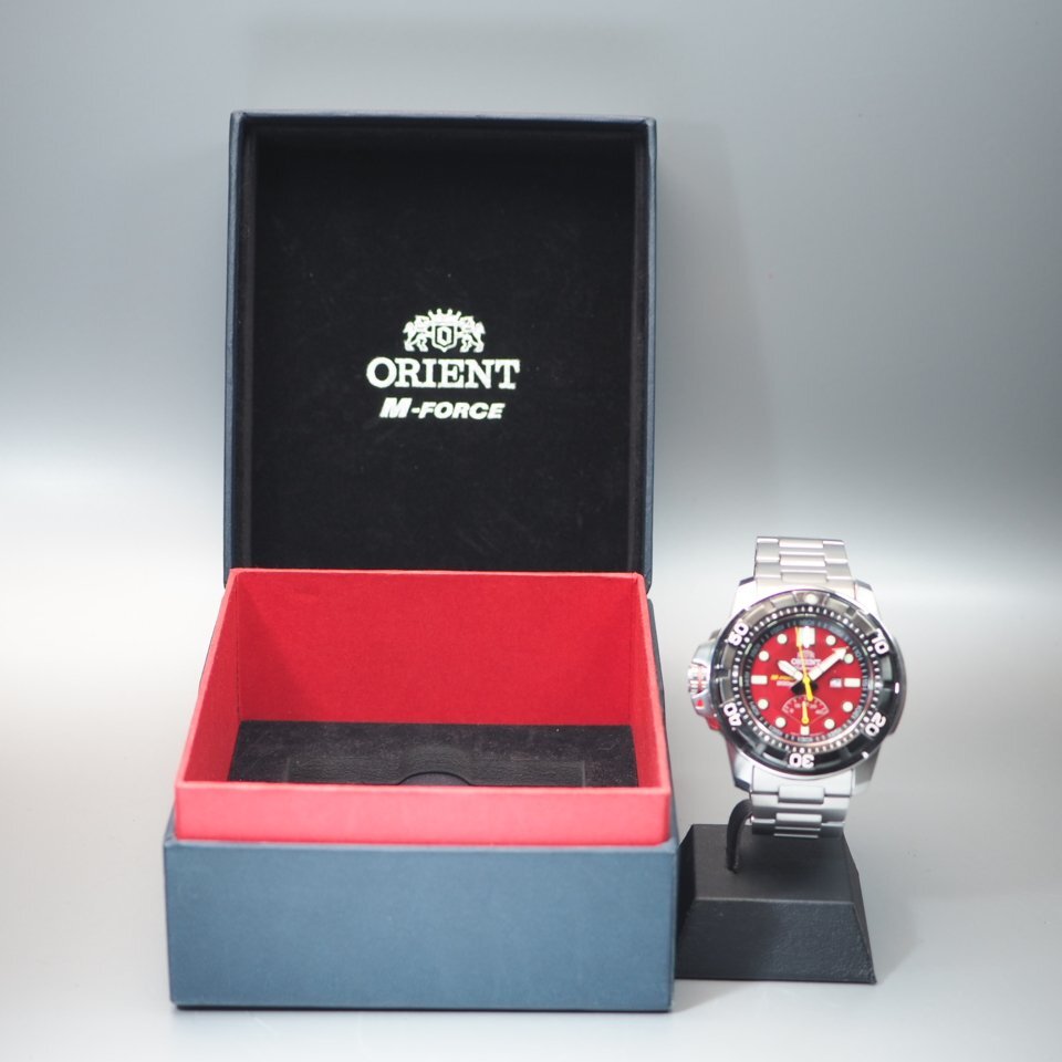 ORIENT オリエント M-FORCE エムフォース EL06-D0-B 自動巻き 左 ORIENT オリエント M-FORCE エムフォース EL06-D0-B 自動巻き 左