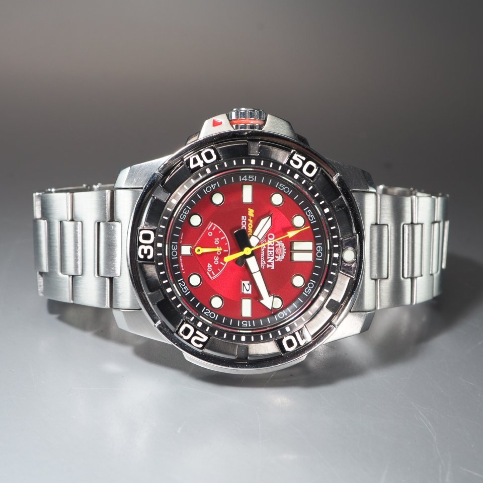 ORIENT オリエント M-FORCE エムフォース EL06-D0-B 自動巻き 左 ORIENT オリエント M-FORCE エムフォース EL06-D0-B 自動巻き 左