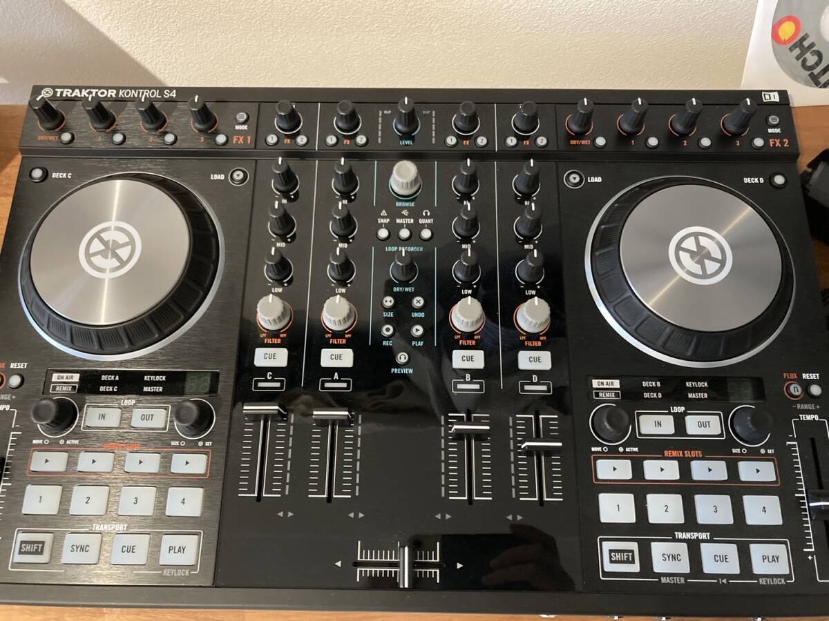 TRAKTOR KONTROL S4 MK2 HW Native Instruments DJ コントローラー 音響機器_画像2