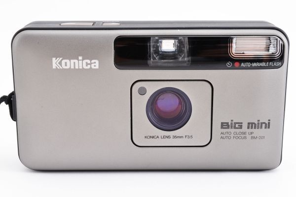 KONICA コニカ Big Mini BM-201 ビッグミニ コンパクトフィルムカメラ C813_画像3