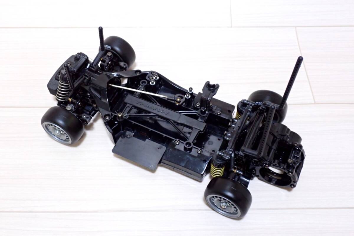 1/10 美品 タミヤ M-06 シャーシ ドリフトなどへも_画像4