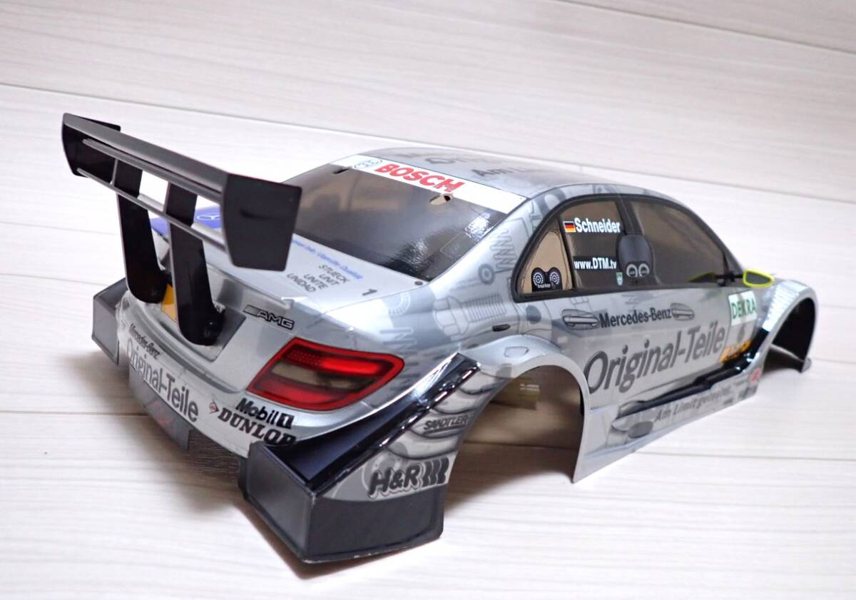 1/10 ボディ タミヤ メルセデス Mercedes AMG DTM C CLASS 2008 電飾LED付 TT0102などへ_画像6