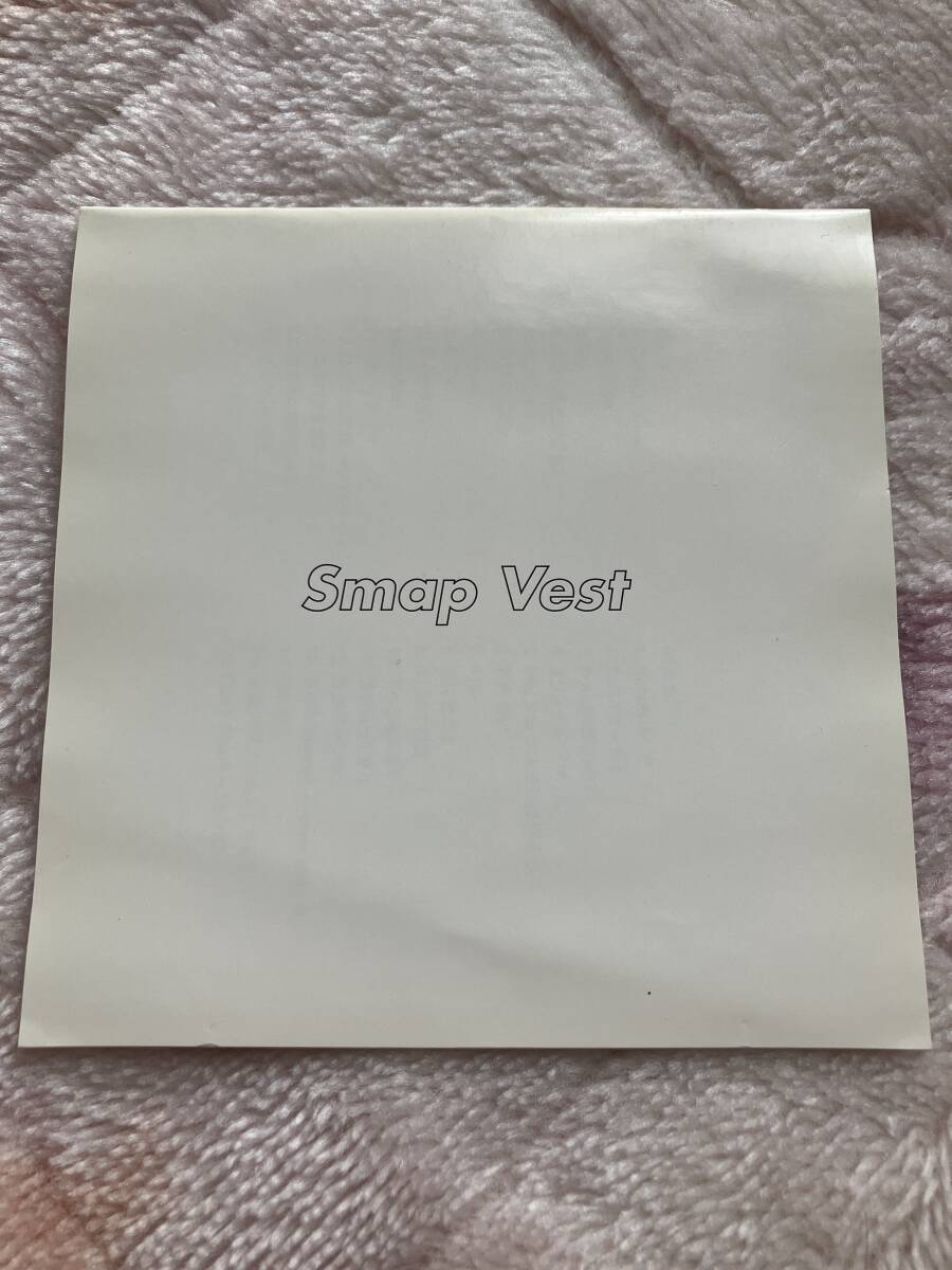 初回限定盤　SMAP(スマップ)　シングル・ベスト　アルバム　「Smap Vest」　2枚組(CD)　水色　スカイブルー　限定版　廃盤_画像5