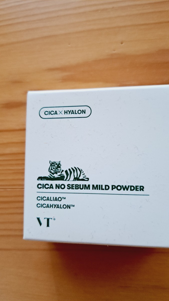 VT CICA　NO SEBUM MILD POWDER新品未開封　鎮静効果　サラサラパウダー_画像1