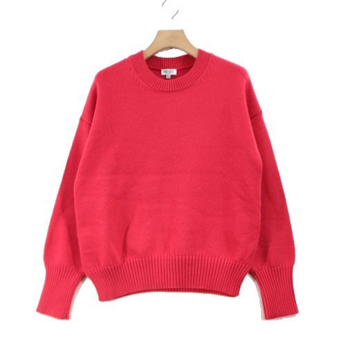 KENZO ケンゾー パリ 19AW SPORT JUMPER SWEATER ロゴ ニット XS レッド_画像1