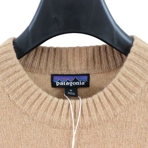 Patagonia パタゴニア 23AW M's Recycled Wool-Blend Sweater メンズ・リサイクル・ウールブレンド・セーター M ベージュ_画像3