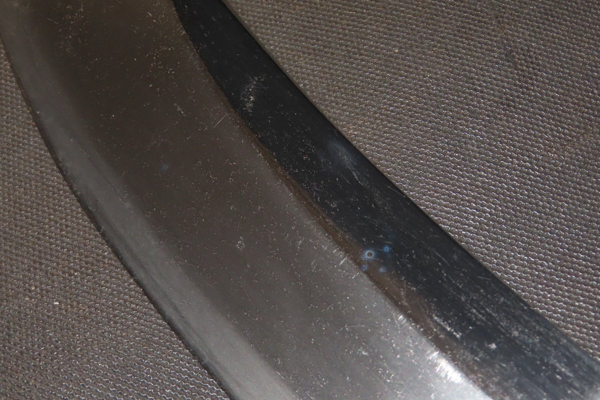 ^v меч на длинной рукоятке нет . белый ножны Edo лезвие порванный 87.5× лезвие 39.8×.2.6× изначальный ширина × изначальный -слойный 0.8×. -слойный 0.5cm 1.25kgv^