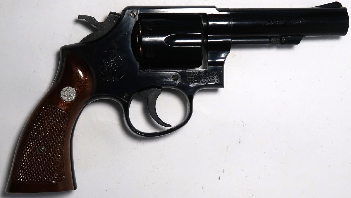 マルシン, S&W M10, 中古,グリップにヒビあり