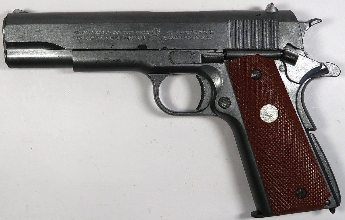 マルシン, コルトガバメント, M1911A1,中古,ABSモデルガン,塗装あり