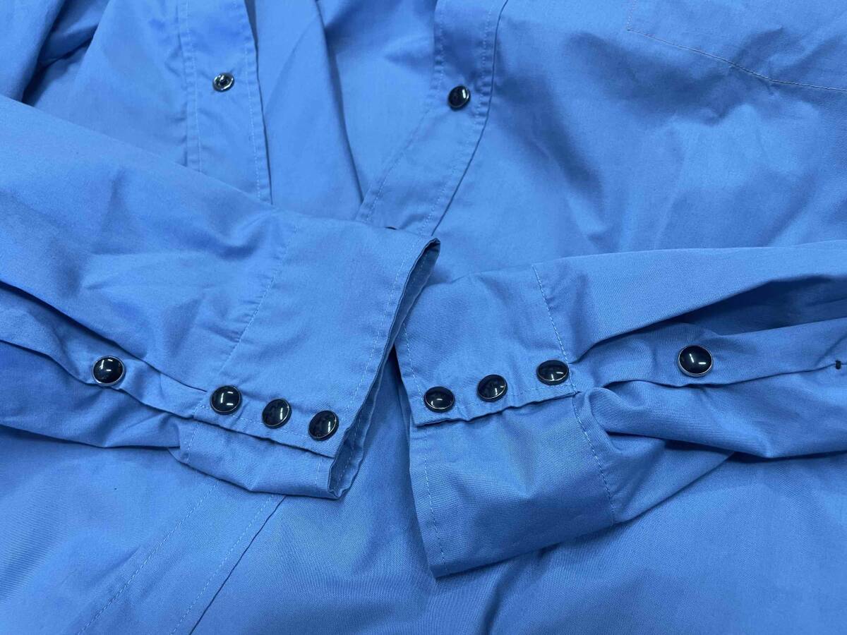 【SUNSEA/サンシー】Vincents Shirt size3 MADE IN JAPAN ヴィンセンツ シャツ ノーカラー バンドカラー スナップボタン 長袖シャツ_画像8