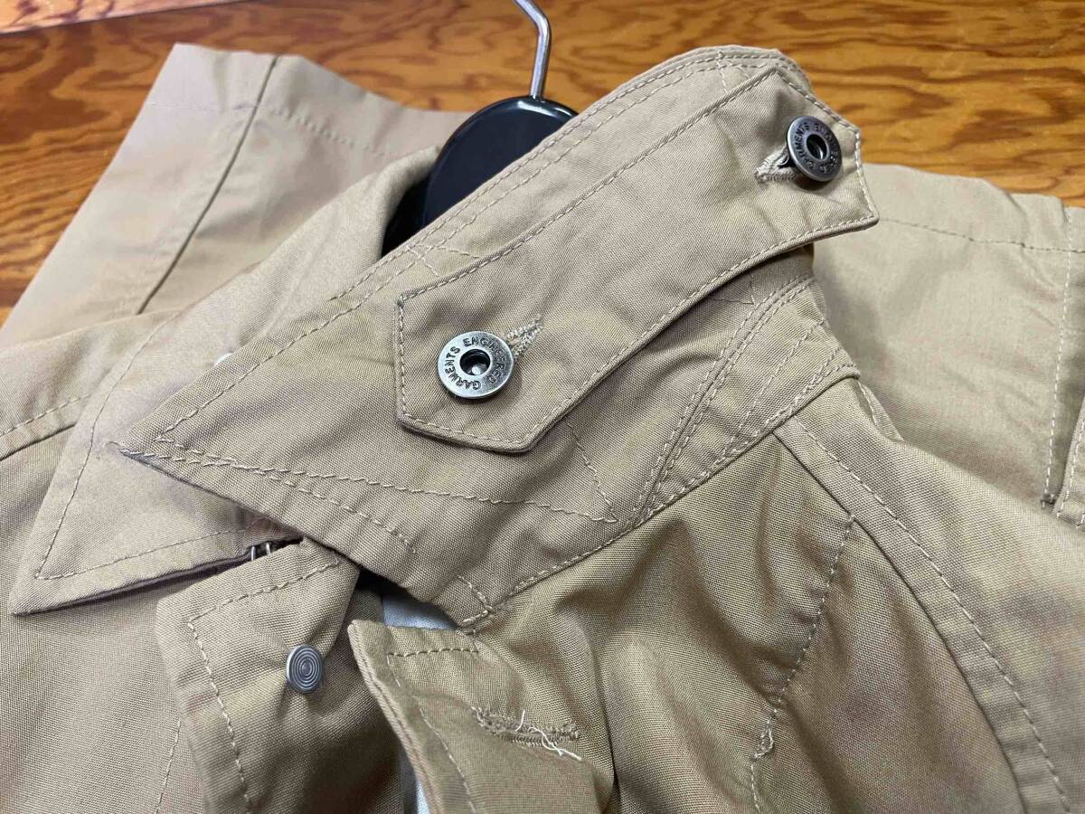 MADE IN USA【Engineered Garments/エンジニアドガーメンツ】Soutien Collar Coat size1 ステンカラーコート NEPENTHES ネペンテス_画像7
