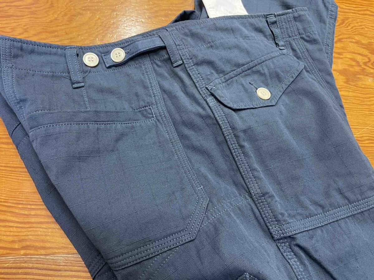 美品【so far/ソーファー】Painter Pants Work Trouser MADE IN JAPAN ワイドシルエット ペインターパンツ ワーク メンズ トラウザー_画像9
