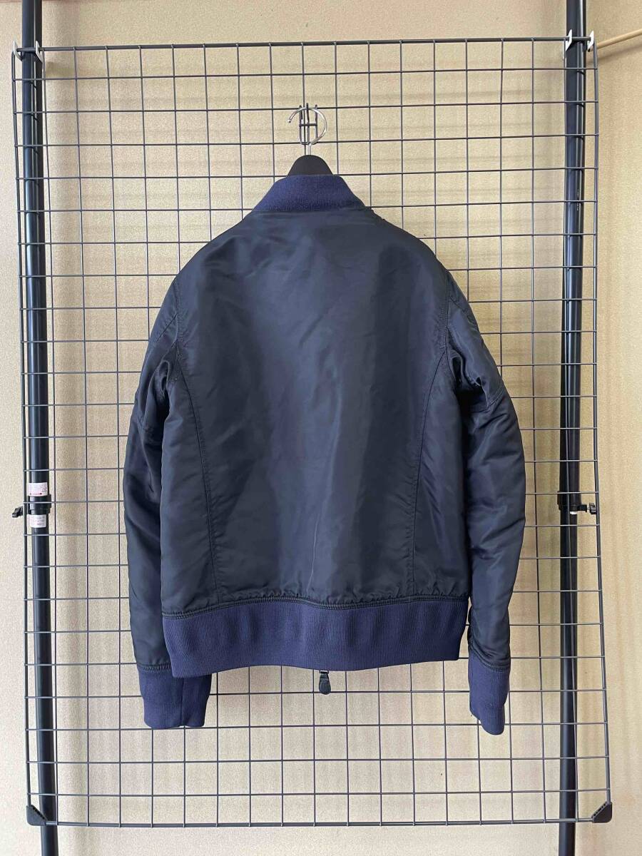 【nonnative/ノンネイティブ】TROOPER JUMPER-NYLON TWILL size1 NAVY MA-1 フライトジャケット ナイロンジャンパー ネイビー ブルゾン_画像4