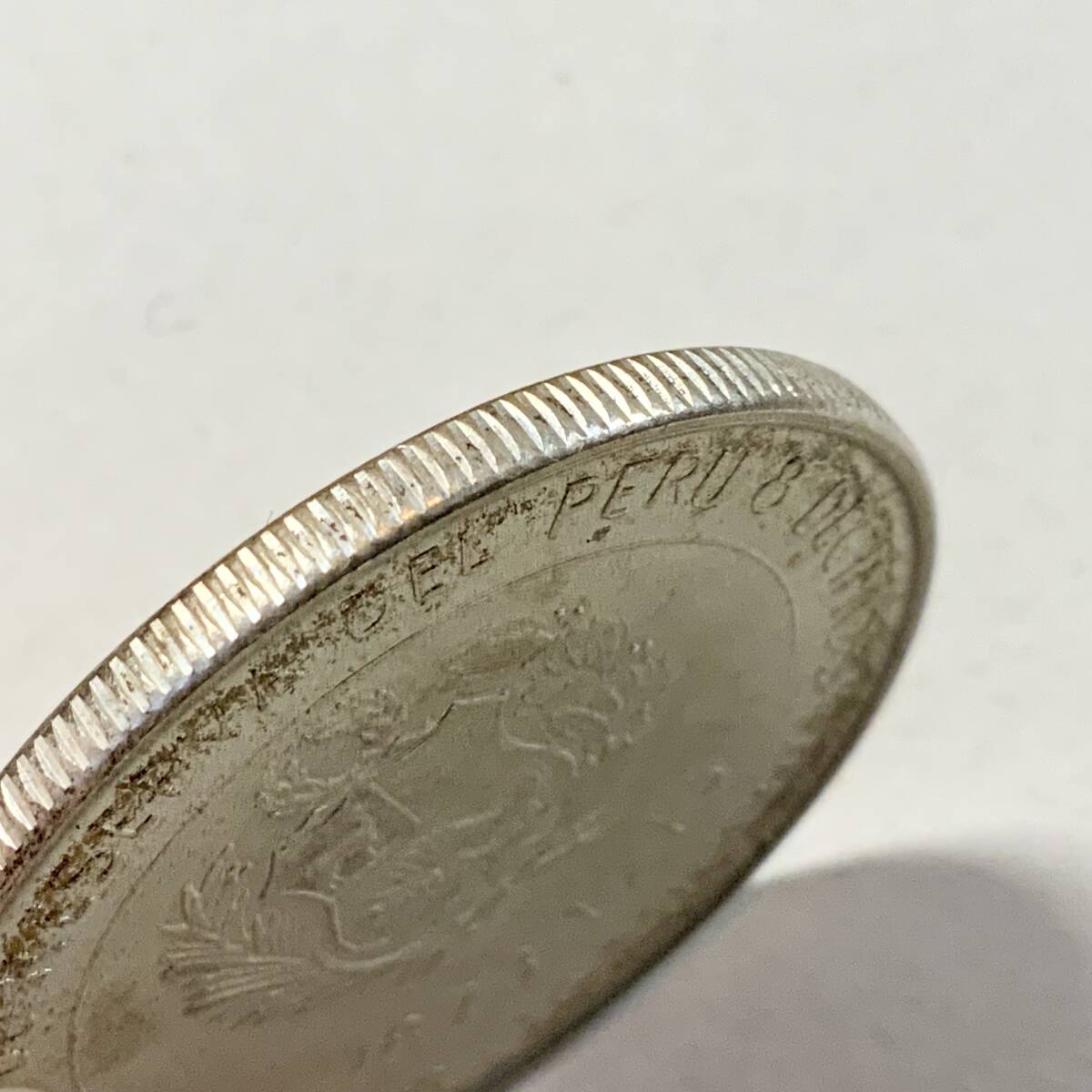 銀貨 100soles de oro　1973 no.4_画像3