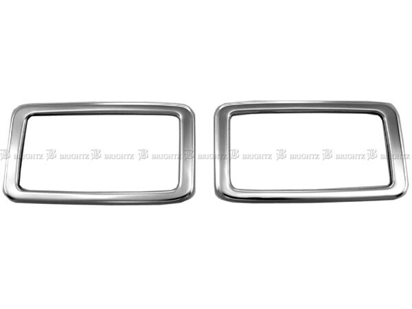 ボンゴバン SLP2M SLP2V 超鏡面 ステンレス メッキ フロント インナー ドア ハンドル カバー 皿 2PC ベゼル パネル INS－DHC－134_画像2