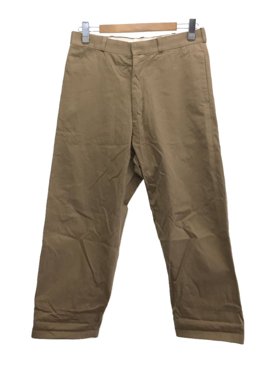 ★美品 YAECA ヤエカ CHINO CLOTH PANTS WIDE TAPERED #KHAKI [11612] ●ワイドテーパード/カーキ/サイズ32_画像2