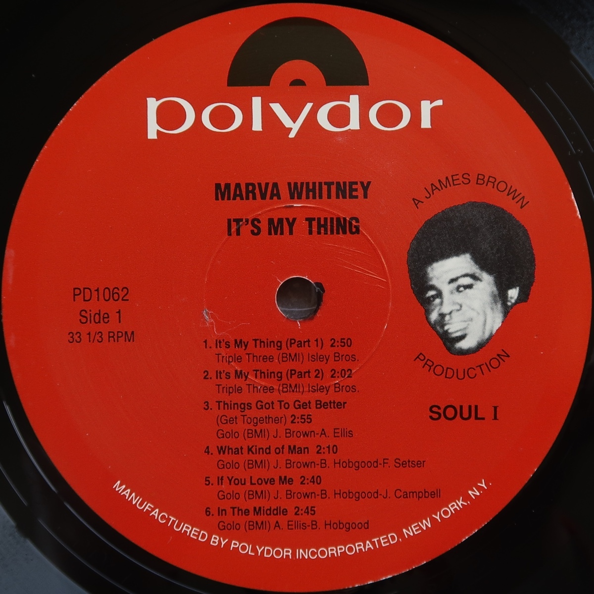 LP MARVA WHITNEY IT'S MY THING PD 1062 米盤 シュリンク付の画像4