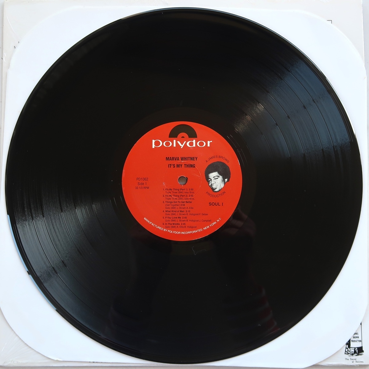 LP MARVA WHITNEY IT'S MY THING PD 1062 米盤 シュリンク付の画像3