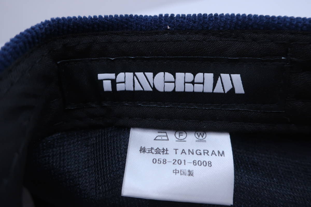 【美品】TANGRAM キャップ 紺 メンズ F ゴルフ用品 2402-0267 中古の画像7