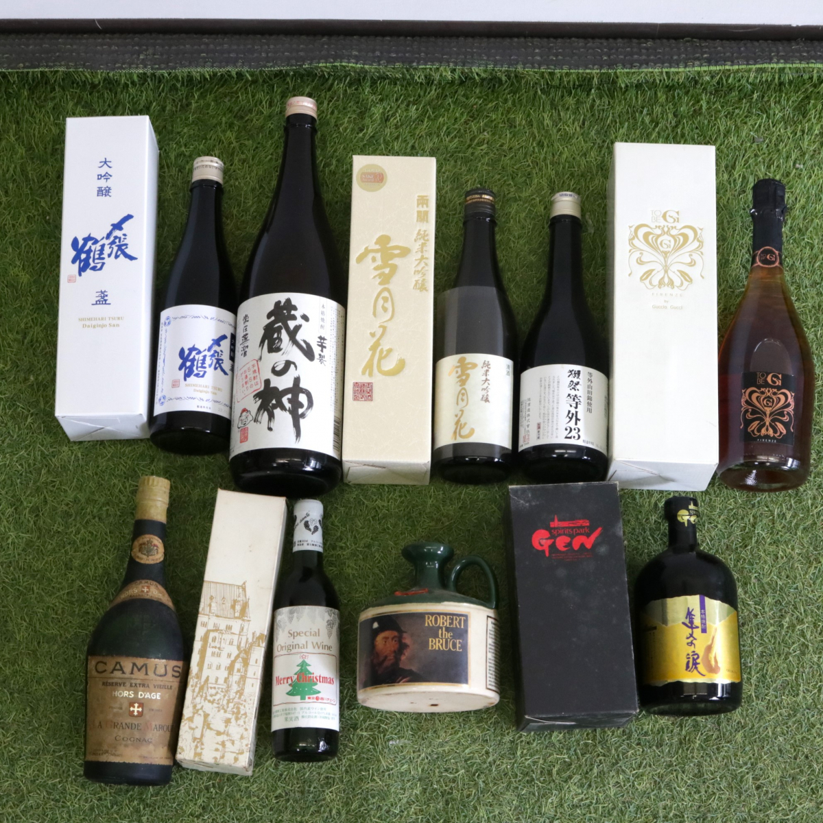 ★【お酒9点まとめ/総重量約13.5kg】 箱付き商品含む 日本酒 ／果実酒 等 獺祭 蔵の神 雪月花 等 晩酌 趣味 娯楽 003FUMFR20_画像1